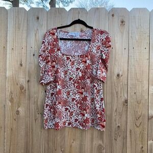 Socialite Curve‎ floral top size XL